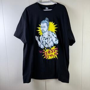 Stussy‎ Oh So Black Tshirt Size XL Authentic